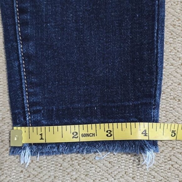 Two By Vince Camuto Mid-Rise Frayed Hem Skinny Jeans - Size 0/25 - Picture 10 of 14